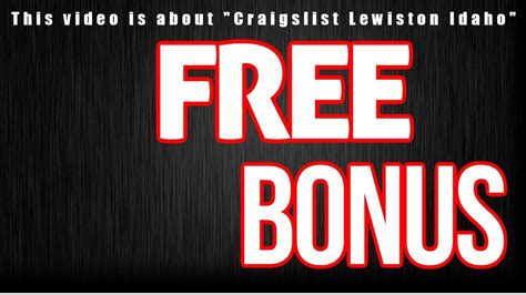 craigslist lewiston idaho